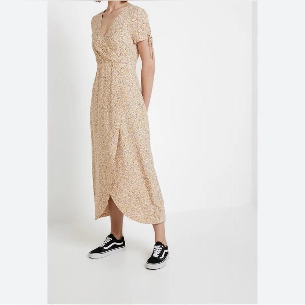 Madewell woman’s Floral Cream Dress size 2